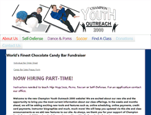 Tablet Screenshot of championyouth.com